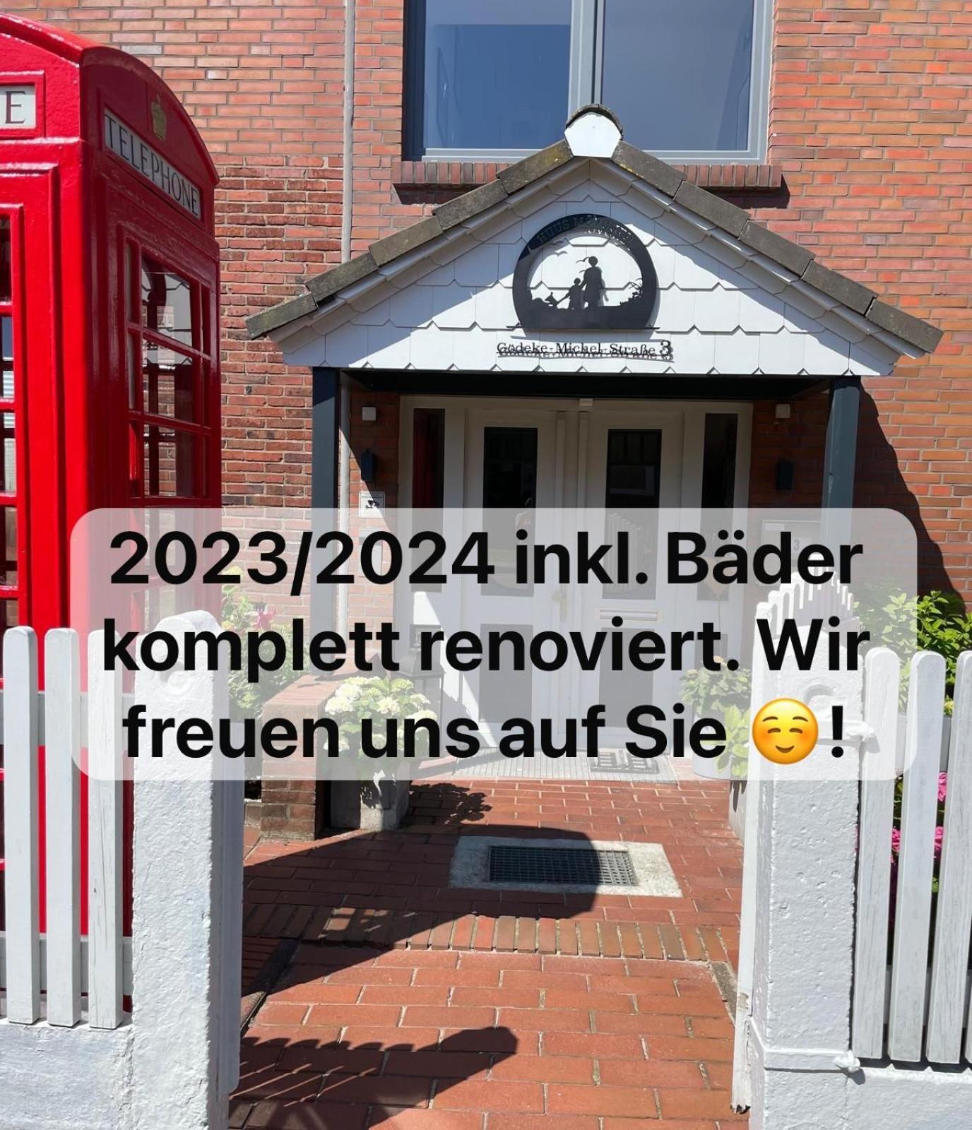 Appartementhaus Mövchen Borkum Buitenkant foto